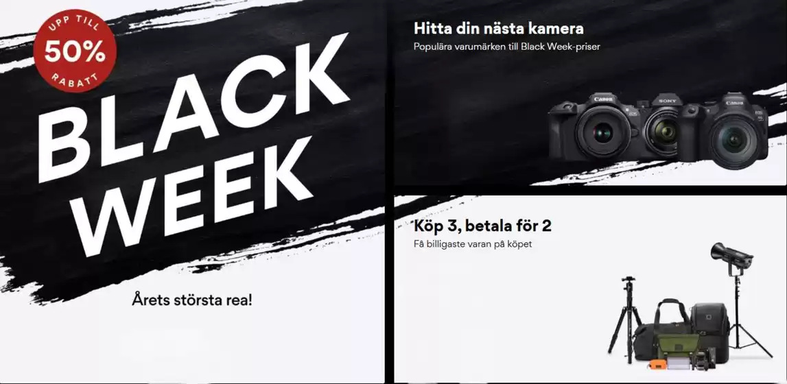Scandinavian Photo-katalog i Markaryd | Black week!  | 2025-11-25T00:00:00.000Z - 2025-12-01T00:00:00.000Z