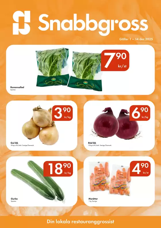 Snabbgross-katalog i Kåhög | Snabbgross Kampanjblad v. 49–50 | 2025-11-26T00:00:00.000Z - 2025-12-15T00:00:00.000Z