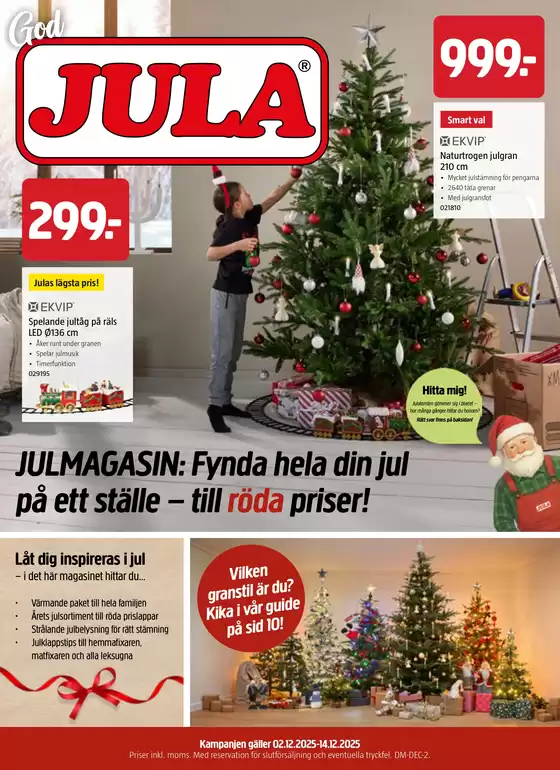 Jula-katalog | Våra bästa deals för dig | 2025-12-02T00:00:00.000Z - 2025-12-14T00:00:00.000Z