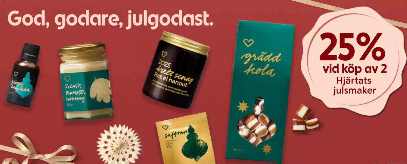 Apotek Hjärtat-katalog i Norrköping | Julkampanj! | 2025-12-02T00:00:00.000Z - 2025-12-25T00:00:00.000Z