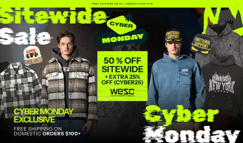 Wesc-katalog i Huddinge | Cyber Monday! | 2025-12-03T00:00:00.000Z - 2025-12-18T00:00:00.000Z