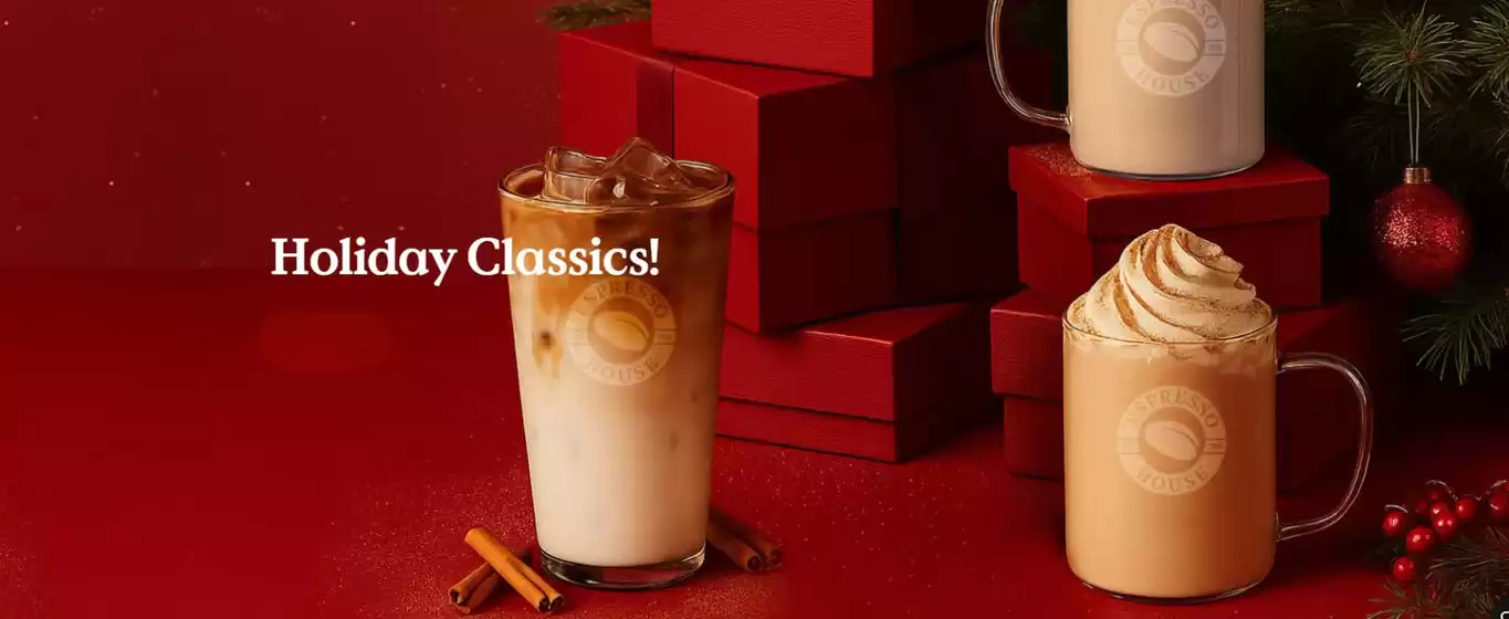 Espresso House-katalog i Farsta | Julkampanj! | 2025-12-04T00:00:00.000Z - 2025-12-25T00:00:00.000Z