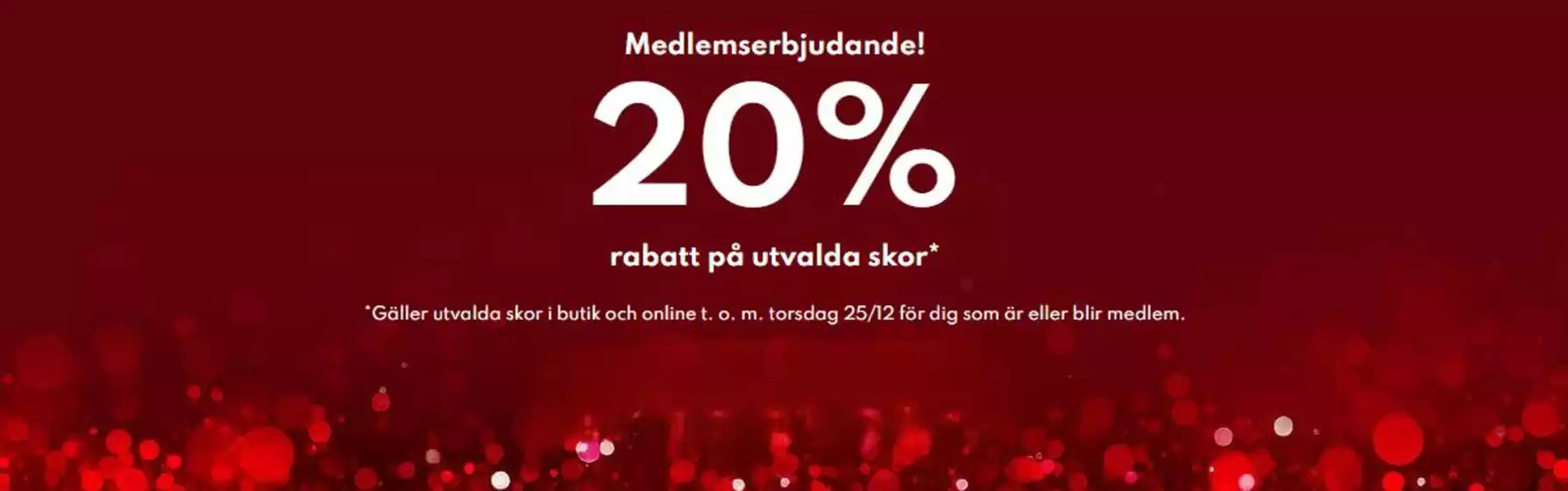 Din sko-katalog i Göteborg | Medlemserbujudande! | 2025-12-05T00:00:00.000Z - 2025-12-25T00:00:00.000Z