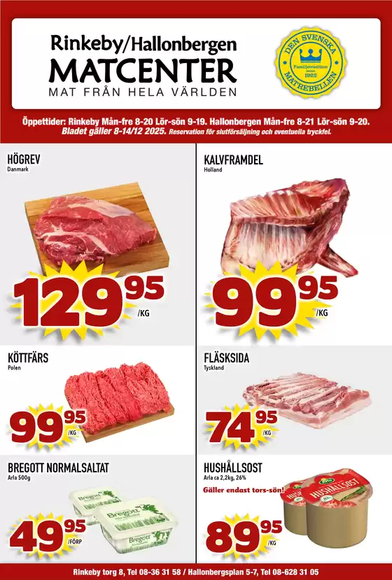 Matcenter-katalog i Färjestaden | Veckans erbjudanden Matcenter | 2025-12-08T00:00:00.000Z - 2025-12-14T00:00:00.000Z