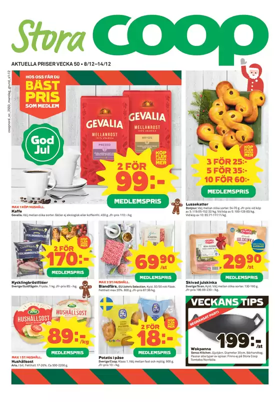 Stora Coop-katalog i Länghem | Fantastiskt erbjudande för alla kunder | 2025-12-08T00:00:00.000Z - 2025-12-14T00:00:00.000Z