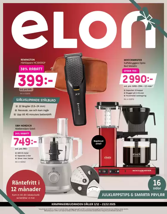 Elon-katalog i Gemla | Julklappstips! | 2025-12-09T00:00:00.000Z - 2025-12-23T00:00:00.000Z