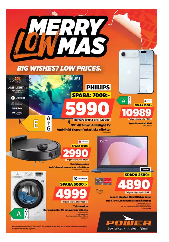 Power-katalog i Solna | Merry lowmas! | 2025-12-10T00:00:00.000Z - 2025-12-12T00:00:00.000Z