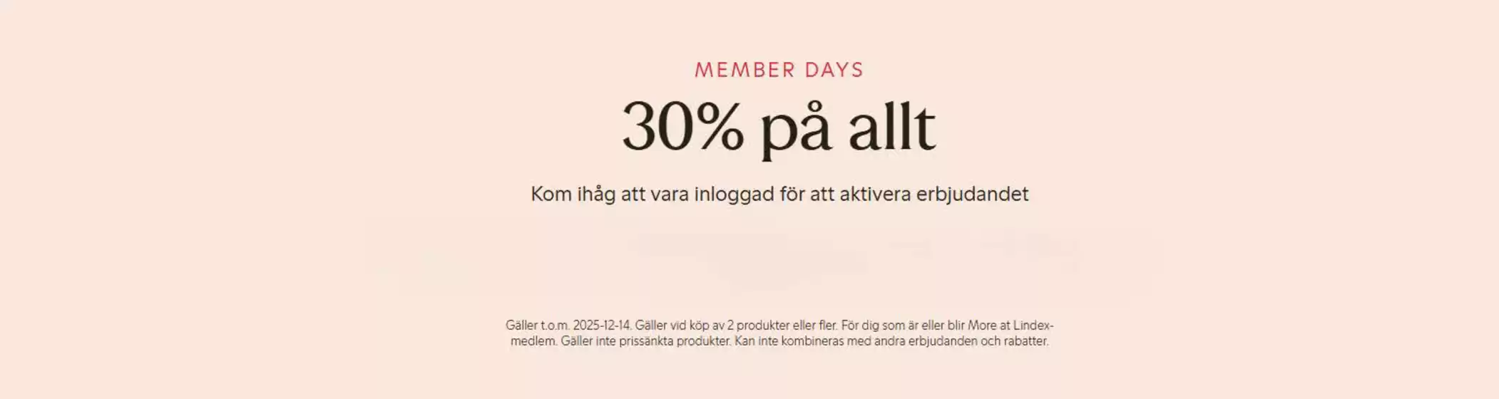 Lindex-katalog i Linköping | 30% på allt! | 2025-12-10T00:00:00.000Z - 2025-12-14T00:00:00.000Z