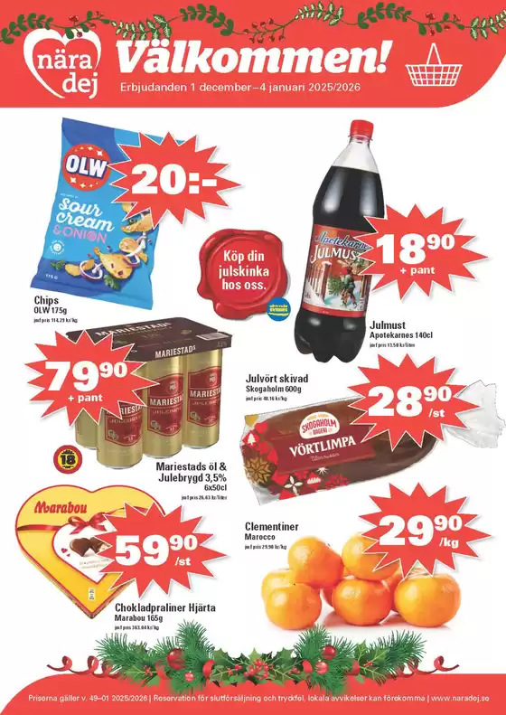 Nära dej-katalog i Jönköping | Julkampanj! | 2025-12-12T00:00:00.000Z - 2025-12-26T00:00:00.000Z