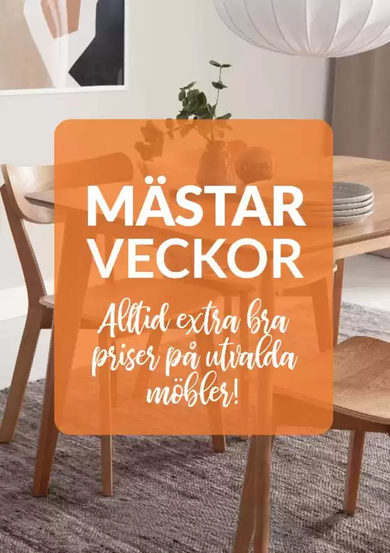 Möbelmästarna-katalog i Uppsala | Mästarpriser! | 2025-12-12T00:00:00.000Z - 2025-12-26T00:00:00.000Z