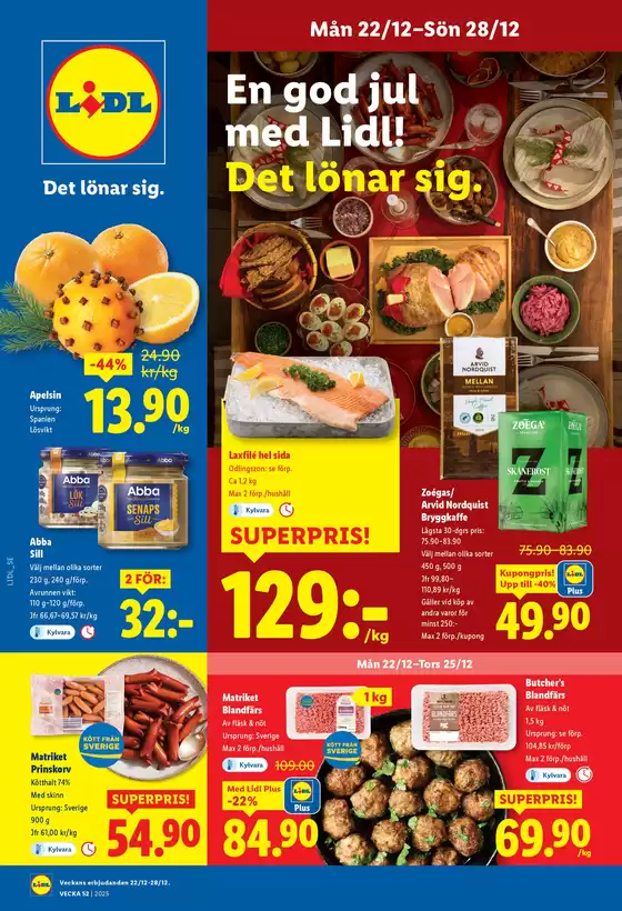 Lidl-katalog i Boden | Våra bästa fynd | 2025-12-22T00:00:00.000Z - 2025-12-28T00:00:00.000Z