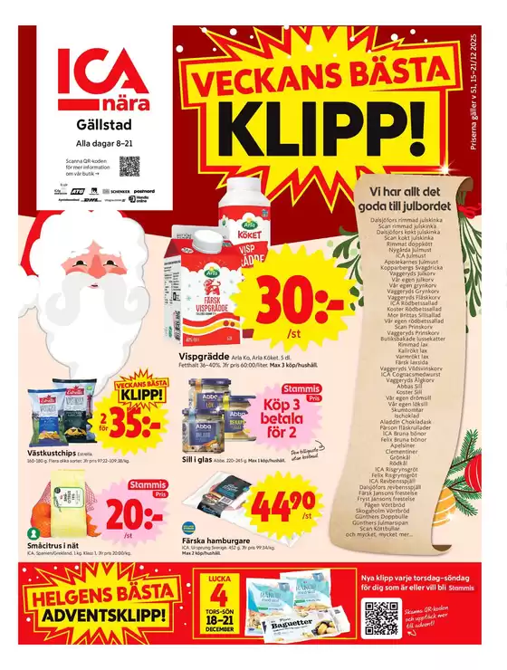 ICA Nära-katalog i Stockholm | ICA Nära reklamblad | 2025-12-15T00:00:00.000Z - 2025-12-21T00:00:00.000Z