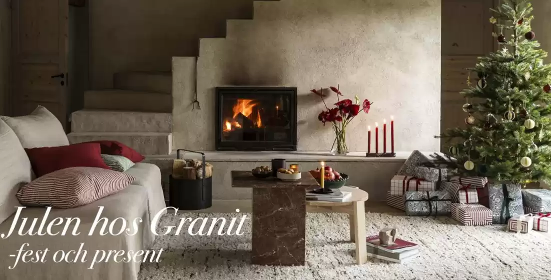 Granit-katalog i Borås | Julen hos granit! | 2025-12-15T00:00:00.000Z - 2025-12-30T00:00:00.000Z