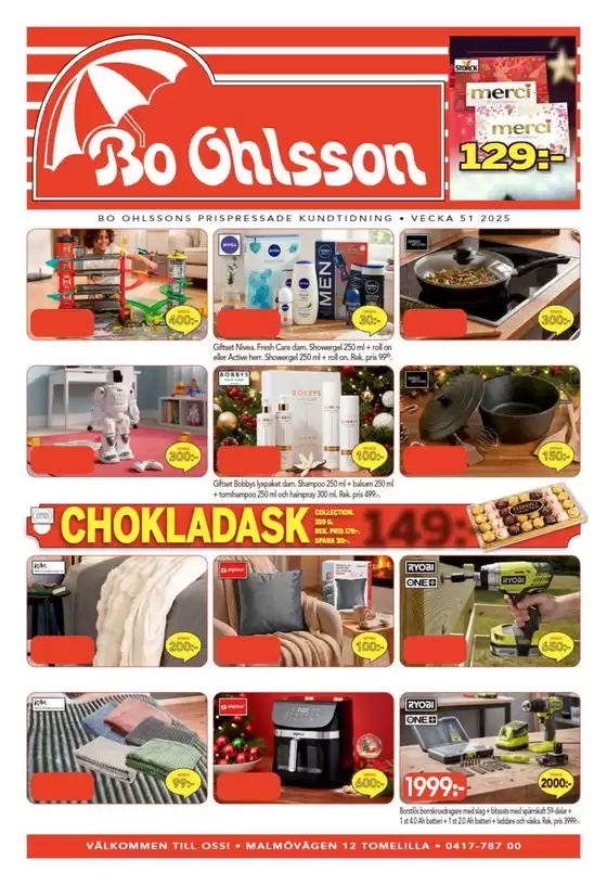 Bo Ohlsson-katalog i Åkersberga | Bo Ohlsson reklamblad | 2025-12-16T00:00:00.000Z - 2025-12-22T00:00:00.000Z