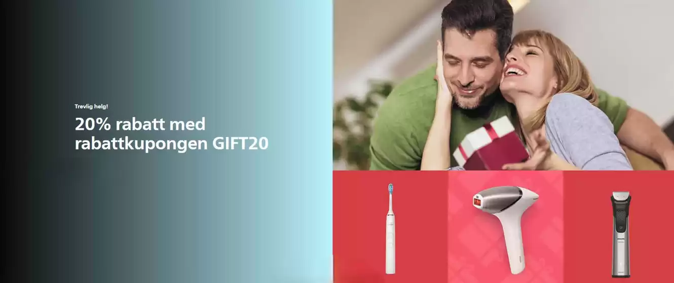 Philips-katalog i Askim | 20% rabatt med rabattkupongen! | 2025-12-22T00:00:00.000Z - 2026-01-05T00:00:00.000Z