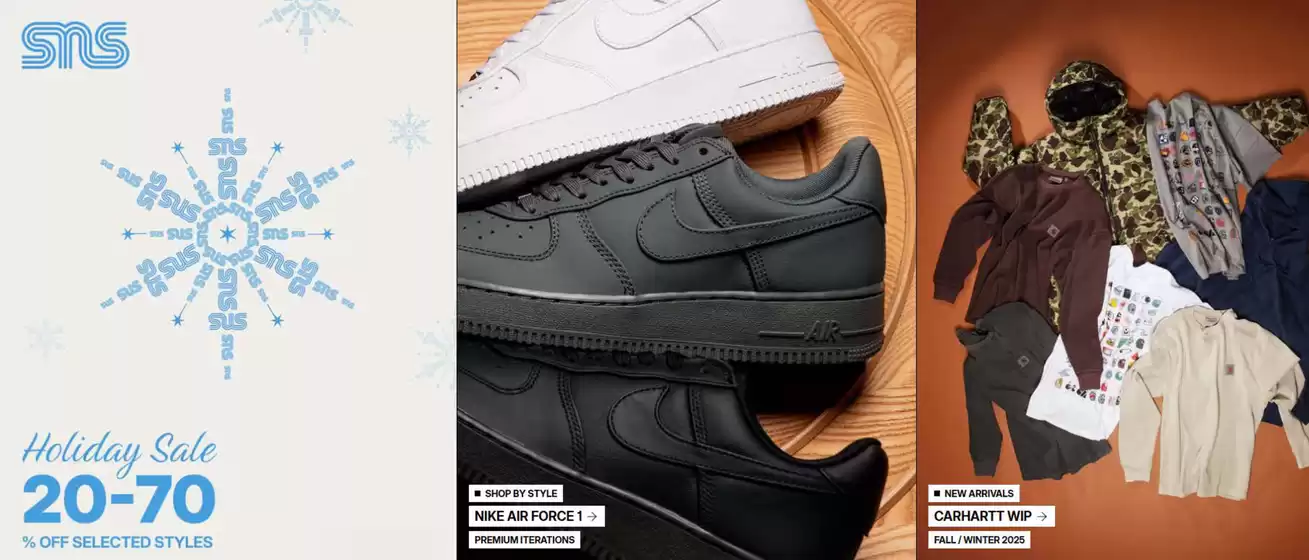 Sneakersnstuff-katalog i Eslöv | 50% på favoriten Braided clutch! | 2025-12-22T00:00:00.000Z - 2025-12-31T00:00:00.000Z