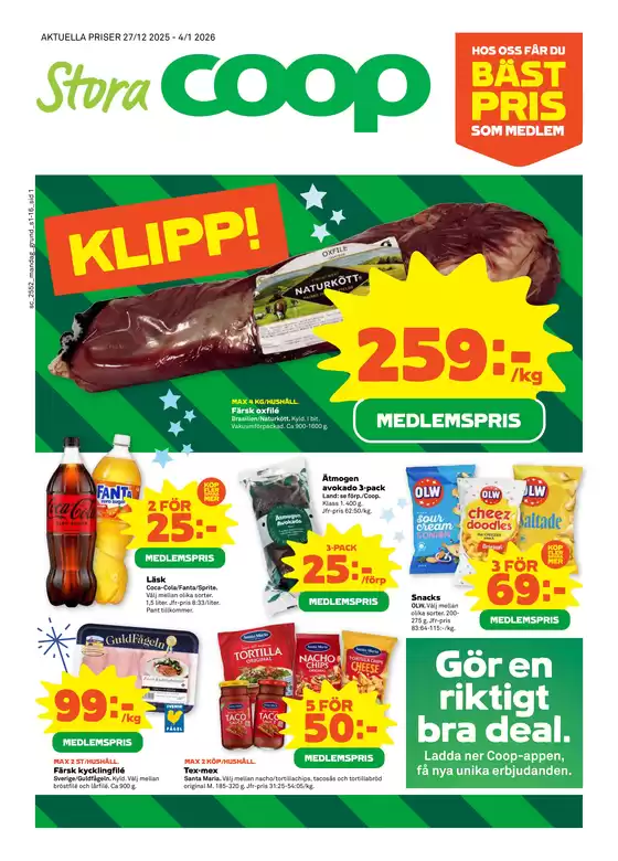 Stora Coop-katalog | Exklusiva deals för våra kunder | 2025-12-27T00:00:00.000Z - 2026-01-04T00:00:00.000Z