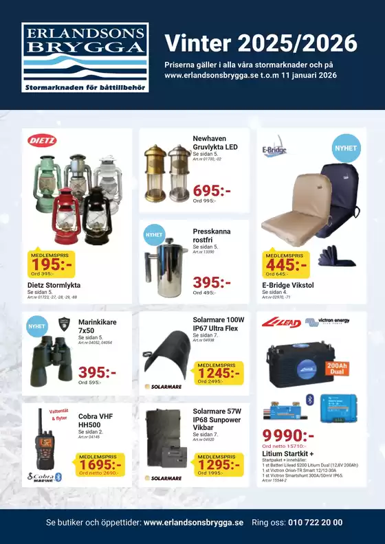 Erlandsons Brygga-katalog | Vinter 2025/2026! | 2025-12-23T00:00:00.000Z - 2026-01-11T00:00:00.000Z