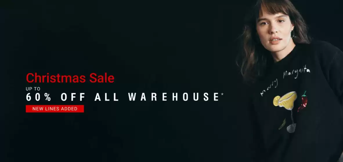 Warehouse-katalog | Christmas sale! Up to 60%. | 2025-12-24T00:00:00.000Z - 2025-12-25T00:00:00.000Z