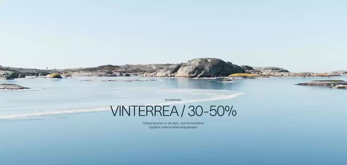 Boomerang-katalog | VinterRea 30-50%! | 2025-12-26T00:00:00.000Z - 2026-01-10T00:00:00.000Z