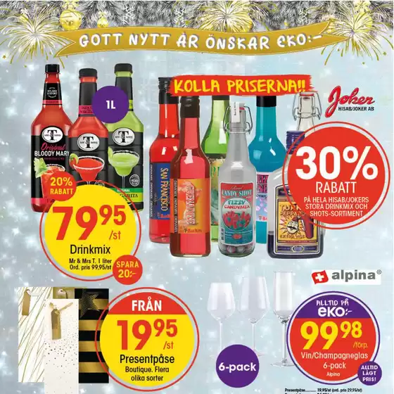EKO-katalog i Kläppa | Fantastiska rabatter på utvalda produkter | 2025-12-28T00:00:00.000Z - 2026-01-11T00:00:00.000Z