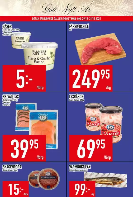 Matdax-katalog i Västerås | Matdax reklambad | 2025-12-29T00:00:00.000Z - 2025-12-31T00:00:00.000Z