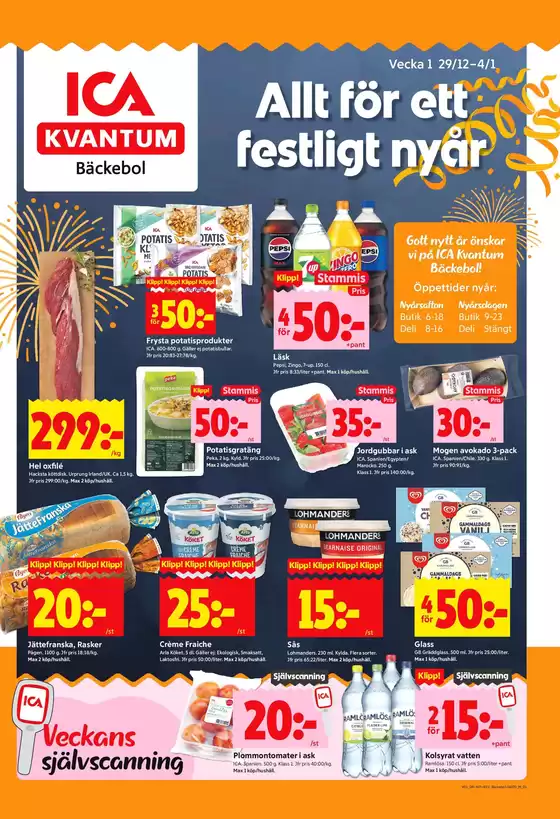 ICA Kvantum-katalog i Göteborg | ICA Kvantum reklamblad | 2025-12-29T00:00:00.000Z - 2026-01-04T00:00:00.000Z