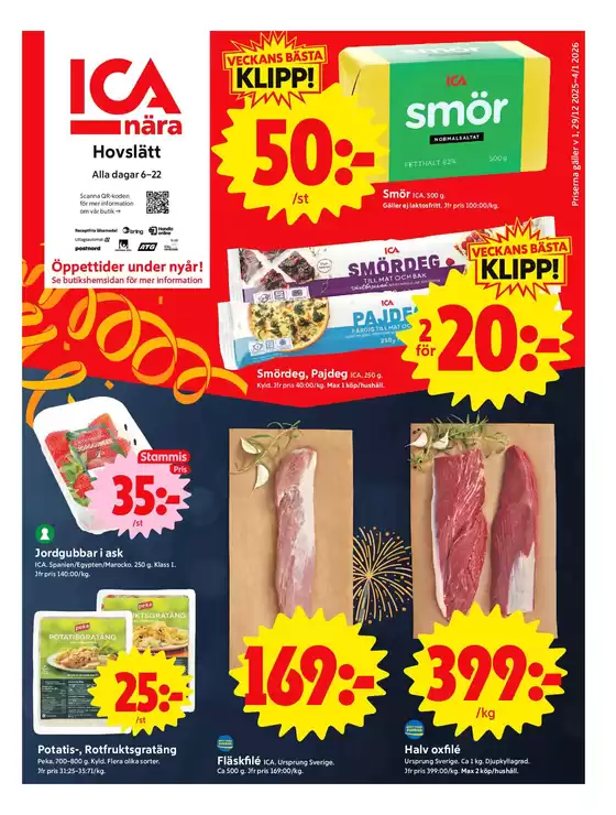 ICA Nära-katalog i Filipstad | ICA Nära reklamblad | 2025-12-29T00:00:00.000Z - 2026-01-04T00:00:00.000Z