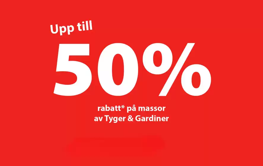 Ohlssons Tyger-katalog i Piteå | Upp till 50% rabatt! | 2025-12-30T00:00:00.000Z - 2026-01-13T00:00:00.000Z