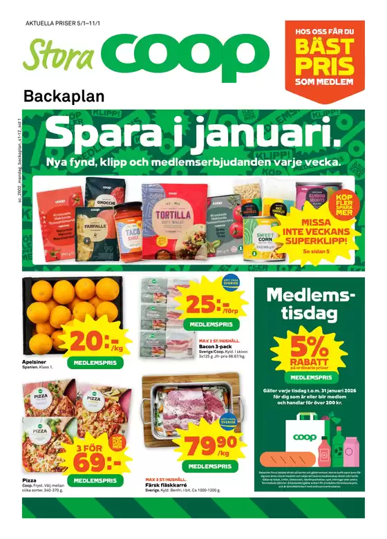Stora Coop-katalog i Katrineholm | Top-deals och rabatter | 2026-01-05T00:00:00.000Z - 2026-01-31T00:00:00.000Z