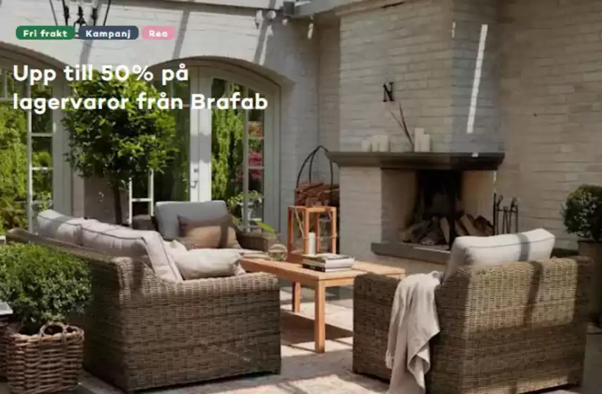 Bra Sommarmöbler-katalog i Göteborg | Upp till 50%! | 2026-01-07T00:00:00.000Z - 2026-01-22T00:00:00.000Z