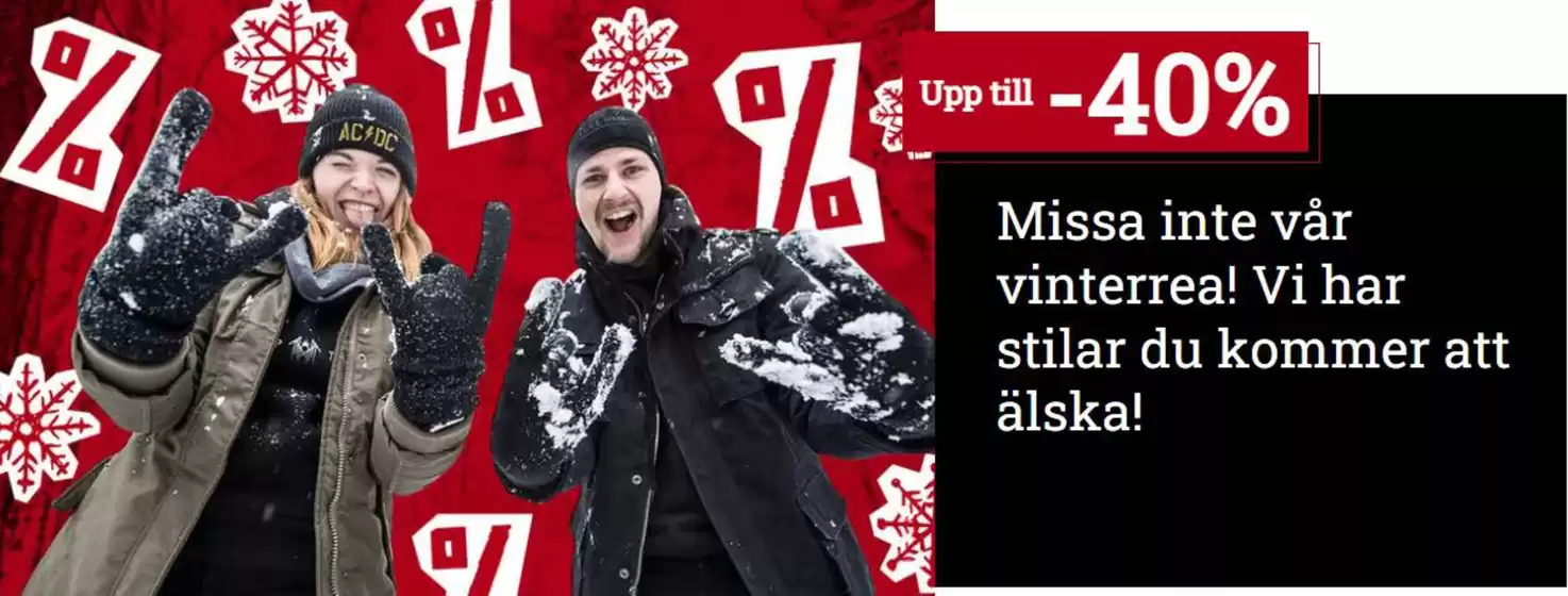 Sweden Rock-katalog i Hässleholm | Upp till -40%! | 2026-01-07T00:00:00.000Z - 2026-01-22T00:00:00.000Z