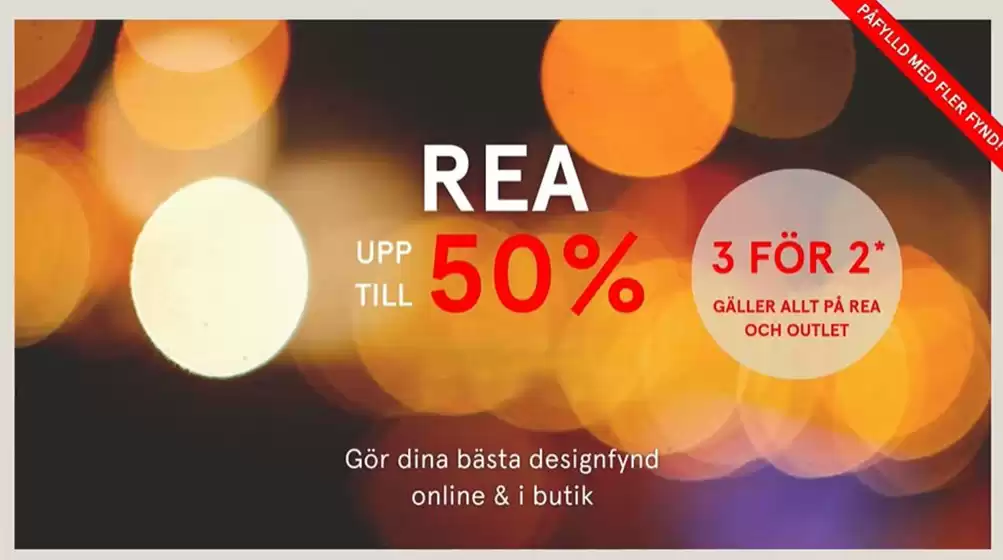 DesignTorget-katalog i Sollentuna | Rea! Upp till 50%. | 2026-01-09T00:00:00.000Z - 2026-01-24T00:00:00.000Z