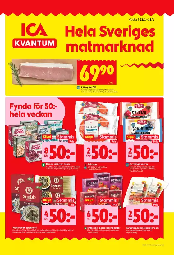 ICA Kvantum-katalog i Sollentuna | Exklusiva deals och fynd | 2026-01-12T00:00:00.000Z - 2026-01-18T00:00:00.000Z