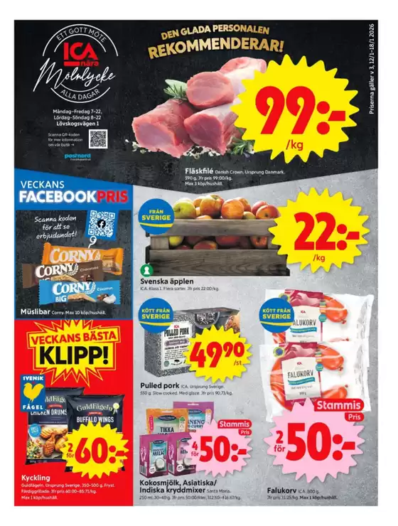 ICA Nära-katalog i Järna (Stockholm) | ICA Nra reklamblad | 2026-01-12T00:00:00.000Z - 2026-01-18T00:00:00.000Z