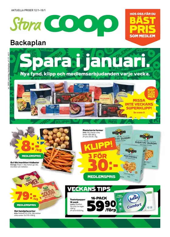 Stora Coop-katalog i Järna (Stockholm) | Nya erbjudanden att upptäcka | 2026-01-12T00:00:00.000Z - 2026-01-18T00:00:00.000Z