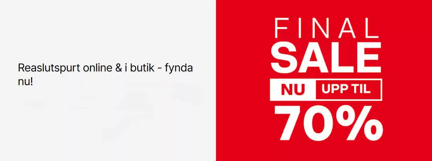 Deichmann-katalog i Umeå | Final sale! Upp till 70%. | 2026-01-14T00:00:00.000Z - 2026-01-29T00:00:00.000Z