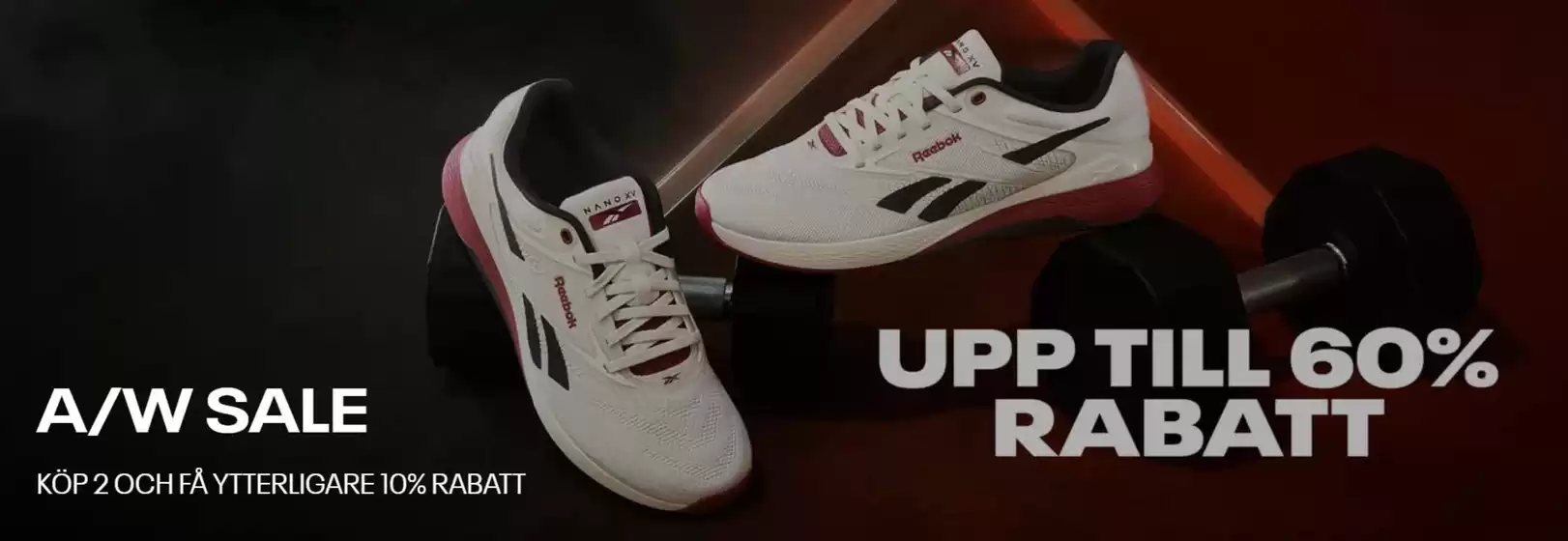 Reebok-katalog i Sunne | Upp till 60% rabatt! | 2026-01-16T00:00:00.000Z - 2026-01-31T00:00:00.000Z