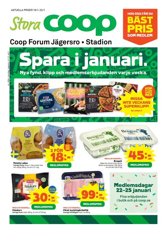 Coop Forum-katalog i Delsbo | Fantastiskt erbjudande för alla kunder | 2026-01-19T00:00:00.000Z - 2026-01-25T00:00:00.000Z