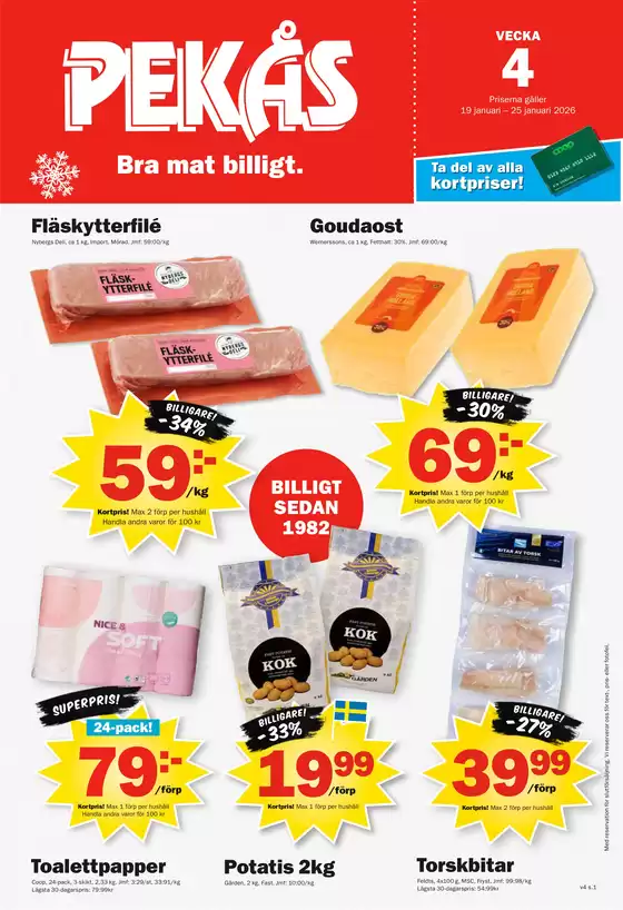 Pekås-katalog i Sveg | Pekas annonsblad 2026 v4 Vanliga komprimerad | 2026-01-19T00:00:00.000Z - 2026-01-25T00:00:00.000Z