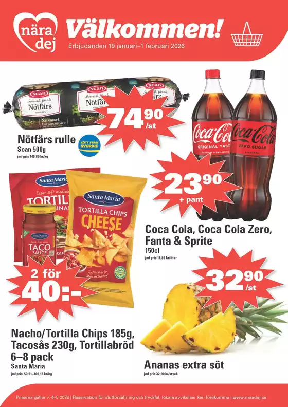 Nära dej-katalog i Dvärsätt | Välkommen! | 2026-01-19T00:00:00.000Z - 2026-02-01T00:00:00.000Z