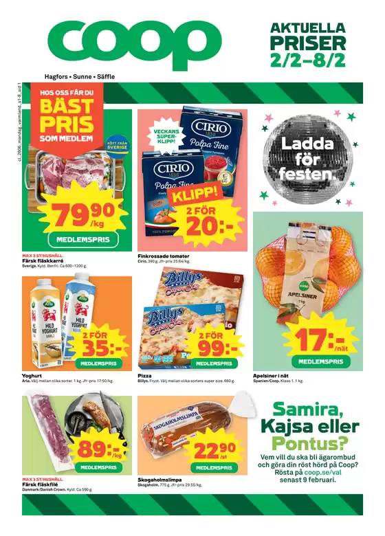 Coop Extra-katalog | Coop Extra reklamblad | 2026-02-02T00:00:00.000Z - 2026-02-08T00:00:00.000Z