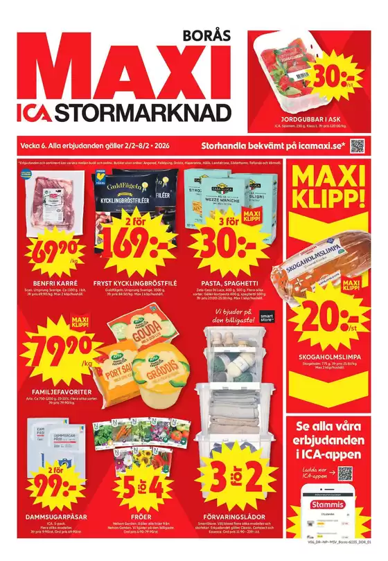 ICA Maxi-katalog i Ljungsbro | Fantastiskt erbjudande för fyndjägare | 2026-02-02T00:00:00.000Z - 2026-02-08T00:00:00.000Z