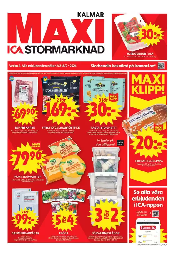ICA Maxi-katalog i Ljungsbro | Stort urval av erbjudanden | 2026-02-02T00:00:00.000Z - 2026-02-08T00:00:00.000Z