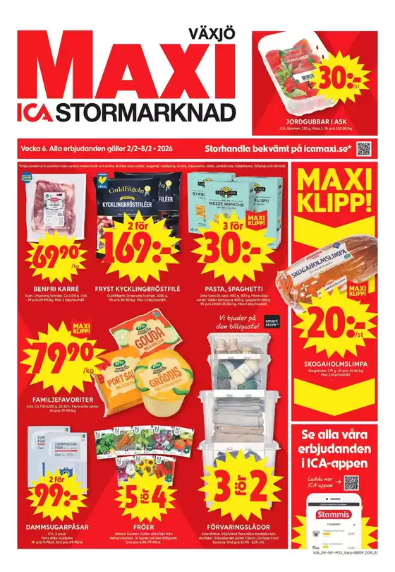 ICA Maxi-katalog i Ljungsbro | Exklusiva deals och fynd | 2026-02-02T00:00:00.000Z - 2026-02-08T00:00:00.000Z
