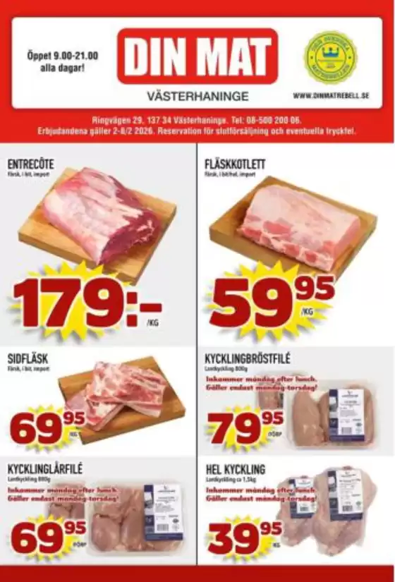 Din Mat-katalog i Gråbo | Din Mat reklambad | 2026-02-02T00:00:00.000Z - 2026-02-08T00:00:00.000Z