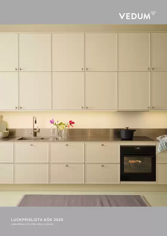 Vedum-katalog i Kållekärr | Luckprislista kök 2026 | 2026-02-01T00:00:00.000Z - 2026-02-28T00:00:00.000Z