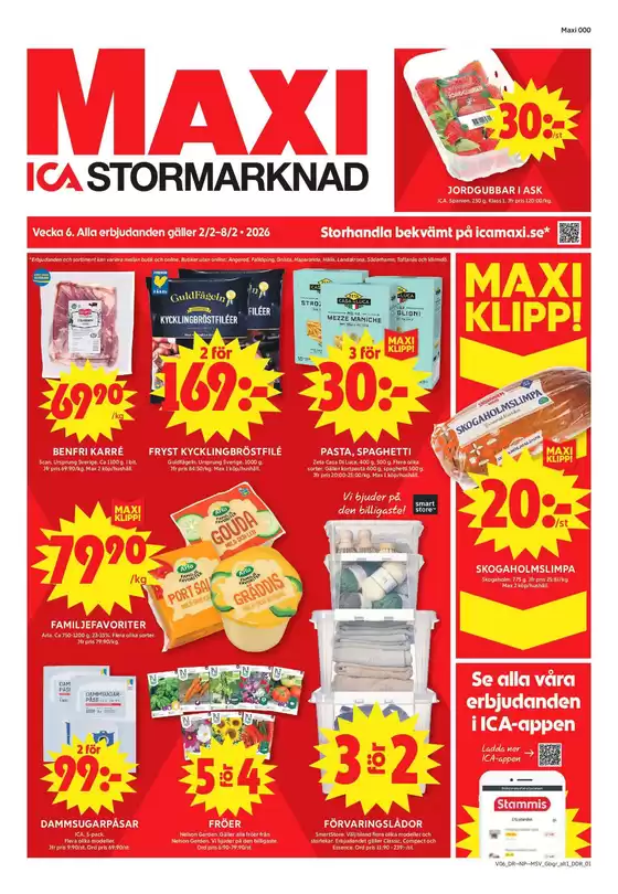 ICA Maxi-katalog i Skärhamn | Upptäck attraktiva erbjudanden | 2026-02-02T00:00:00.000Z - 2026-02-08T00:00:00.000Z