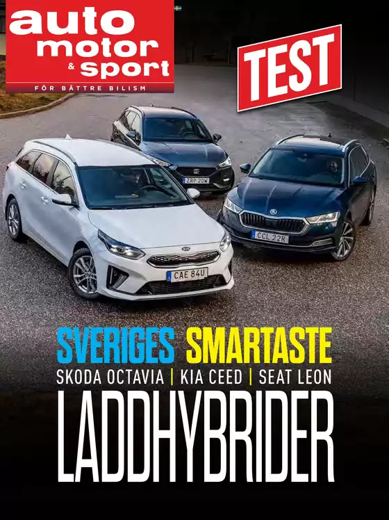 ŠKODA-katalog i Köping | Octavia Combi bästa laddhybriden i segmentet enligt AMS | 2026-02-06T00:00:00.000Z - 2026-02-20T00:00:00.000Z