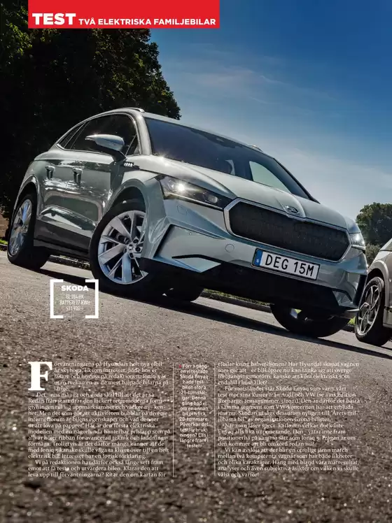 ŠKODA-katalog i Köping | Enyaq bättre än konkurrenten i AMS test | 2026-02-06T00:00:00.000Z - 2026-02-20T00:00:00.000Z